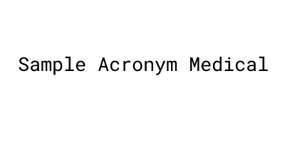 2023 Sample Acronym Medical - MORELOS
